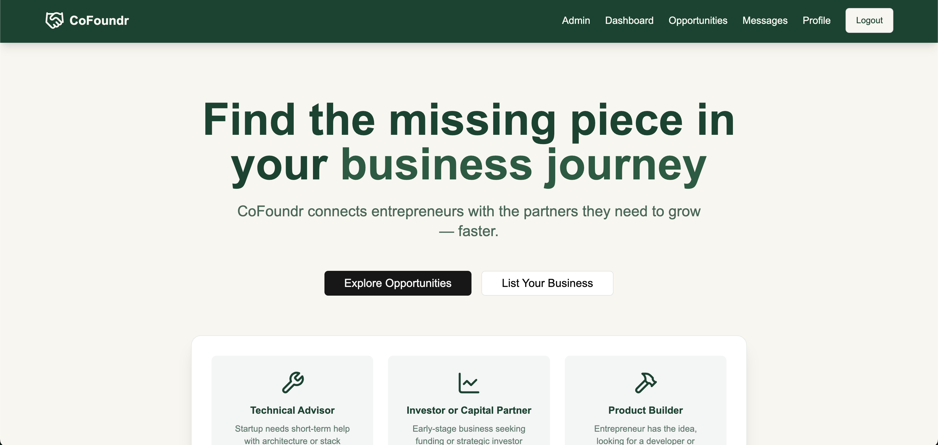 Join CoFoundr